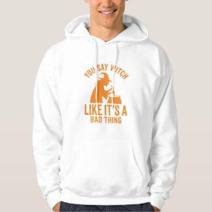 Funny Witch Cauldron Halloween Hoodie