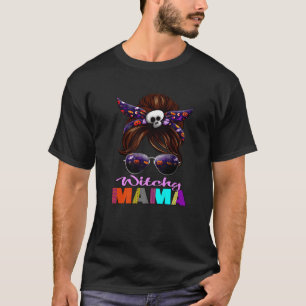 Funny Witch Hat Pumpkin Hedgehog Halloween T-Shirt