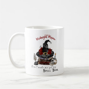 Funny Witch Hat Spell Book Coffee Mug