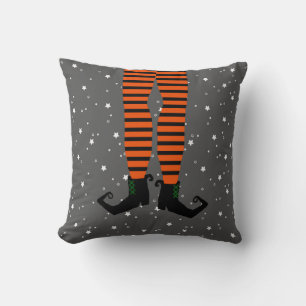 Funny Witch Legs Pillow