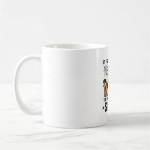 Funny Witch Sister Halloween Vintage Graphic_1 Coffee Mug