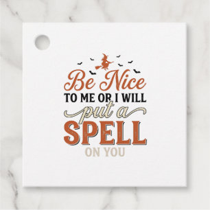 Funny Witch Spell Quote Halloween Vector Design_1 Favour Tags