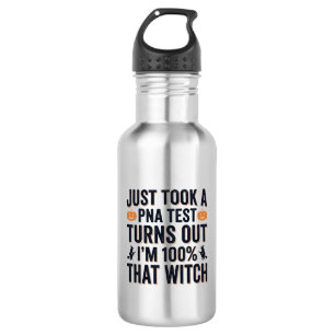 Funny Witch Test Halloween Quote Vector Design_1 532 Ml Water Bottle