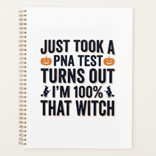 Funny Witch Test Halloween Quote Vector Design_1 Planner