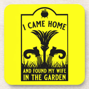 Funny Witch Wife Coaster