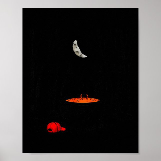 Funny Witches Brewing Cauldron Red Hat Anti Tr-mp  Poster (Front)