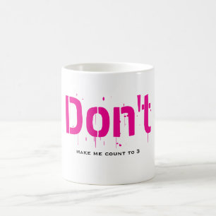 Funny Witty Clever Cool Minimalist Coffee Mug