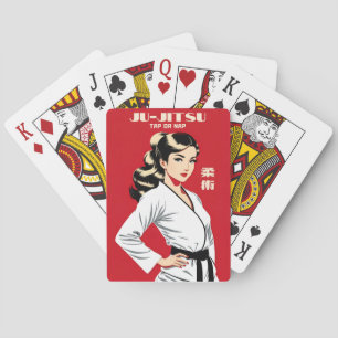 Funny Witty Ju-Jitsu BJJ MMA Martial Arts Humour Playing Cards