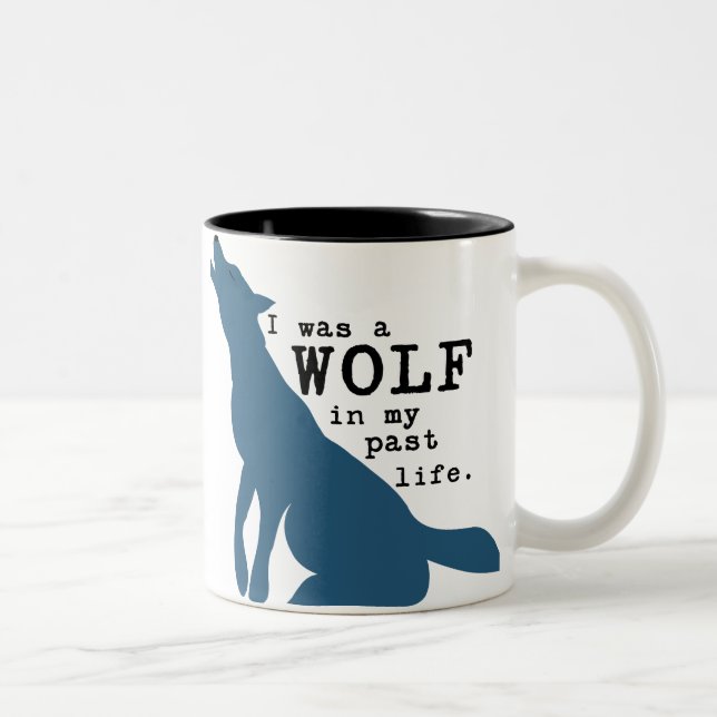 Funny Wolf Mug (Right)