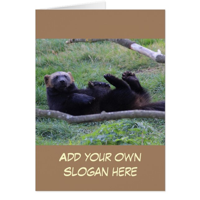 Funny Wolverine Photo to Customise Yourself (Front)