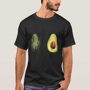 Funny Woman's Two Avocado Fruits Healthy Food Vega T-Shirt