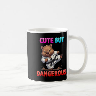 Funny Wombat Karate Taekwondo Martial Art Cute But Coffee Mug