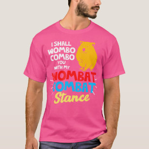Funny Wombat Stance T-Shirt
