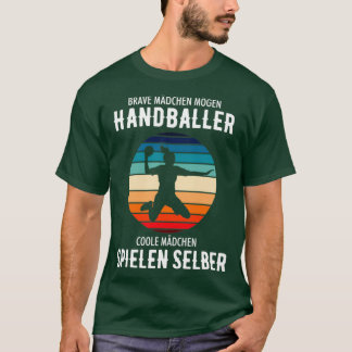 Funny Women Handball Player Saying Gift 2 T-Shirt