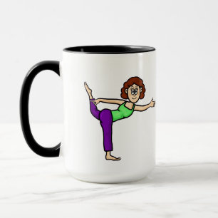 Funny Women Yoga Mug