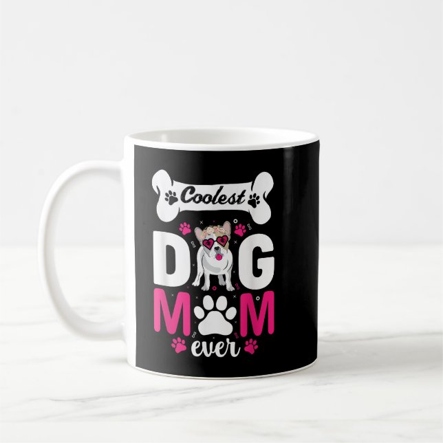 Funny Womens Boxer Dog Coffee Mug (Left)