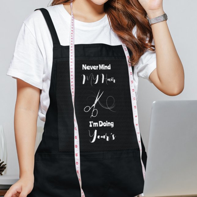 Funny Womens Hair Styling Apron (Creator Uploaded)