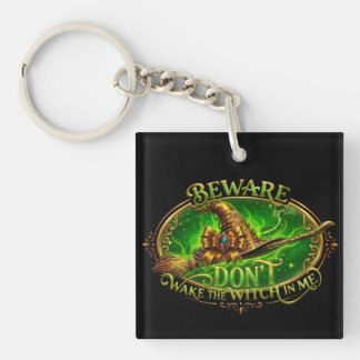 Funny Women's Statement Quote Key Ring