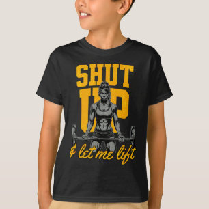 Funny Women's Weightlifting Bodybuilding Muscle Sa T-Shirt