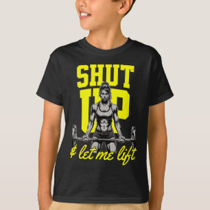 Funny Women's Weightlifting Bodybuilding Muscle Sa T-Shirt
