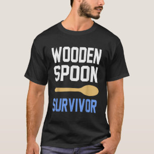 Funny Wooden Spoon Survivor I Survived Wooden Spoo T-Shirt