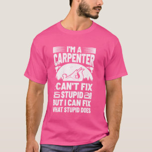 Funny Woodworking Carpenter Carpentry Woodworker G T-Shirt