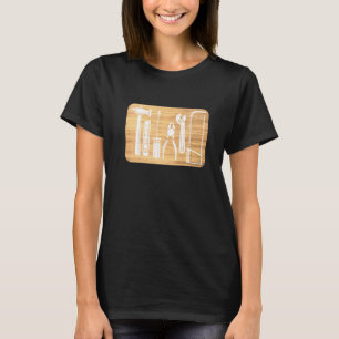 Funny Woodworking Dad Father Carpenter Woodworker T-Shirt