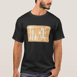 Funny Woodworking Dad Father Carpenter Woodworker T-Shirt