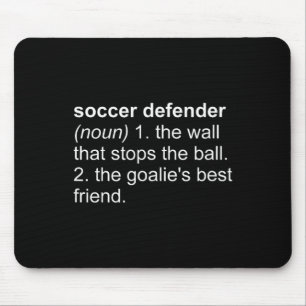 Funny Word Definition Soccer Defence Vocabulary  Mouse Mat