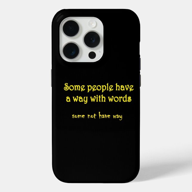 Funny Wordplay: A Tale of Two Sentences Case-Mate iPhone Case (Back)
