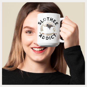 Funny Wordplay Sleepy Sloth Coffee Mug