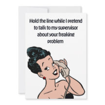 Funny Work Anniversary Card with Envelope - Adult 