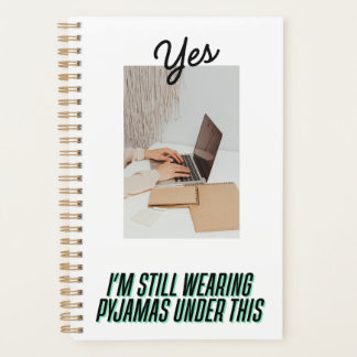 Funny work at home planner