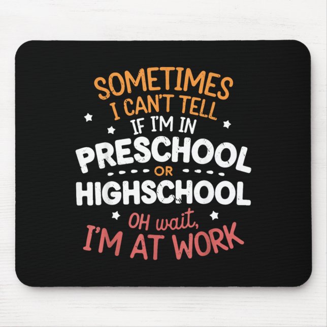 Funny Work At Work Coworkers Quotes Sarcastic Mouse Mat (Front)