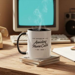 Funny Work From Home Office Humour Mug