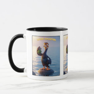 Funny work smarter motivational Coffee Mug