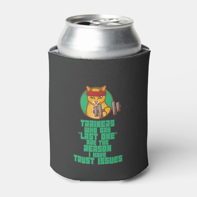 Funny Workout Can Cooler (Can Front)