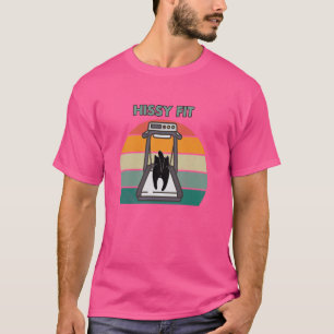 Funny Workout Gym Exercise Cat Lover Fitness Coach T-Shirt