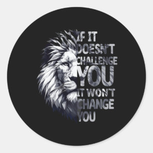 Funny Workout Gym Jokes Bodybuilding Tee Fitness I Classic Round Sticker