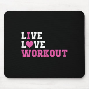 Funny Workout Lover Gifts And Bodybuilding Outfits Mouse Mat