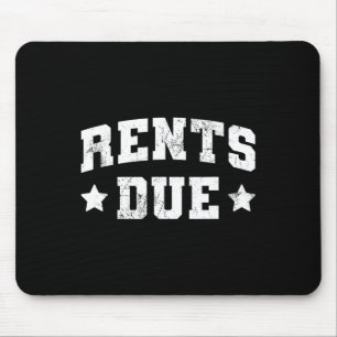 Funny Workout Rents Due Gym Weight Lifting Bodybui Mouse Mat