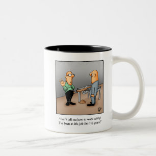 Funny World Day For Safety  & Health Coffee Mug