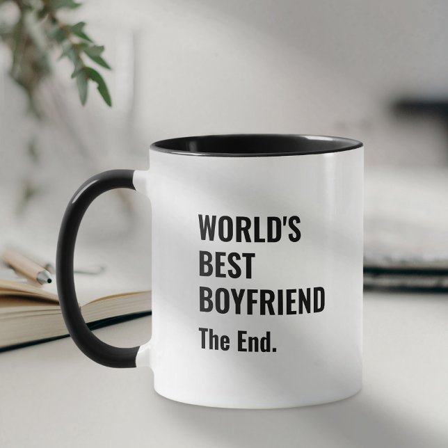 Funny World's Best Boyfriend Coffee Mug (Creator Uploaded)