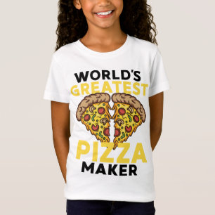Funny World's Greatest Pizza Maker Gift For Men Wo T-Shirt