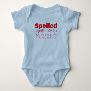 funny world's greatest spoiler grandpa baby bodysuit