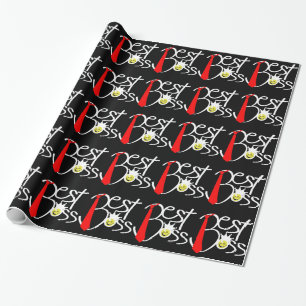 Funny Wrapping papers for boss Paper