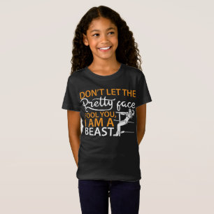 Funny wrestling girl shirt - I am a beast