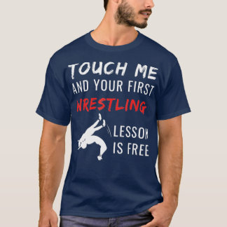 Funny Wrestling TShirt Wrestling Coach Sports T