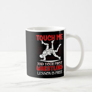 Funny Wrestling Wrestling Coach Sports Gifts Tank Coffee Mug