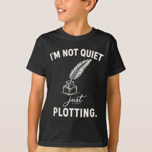 Funny writer saying novelist author humour books T-Shirt
